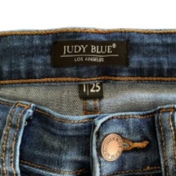 Judy Blue Cropped Boot Jeans 25 - Picture 2 of 4